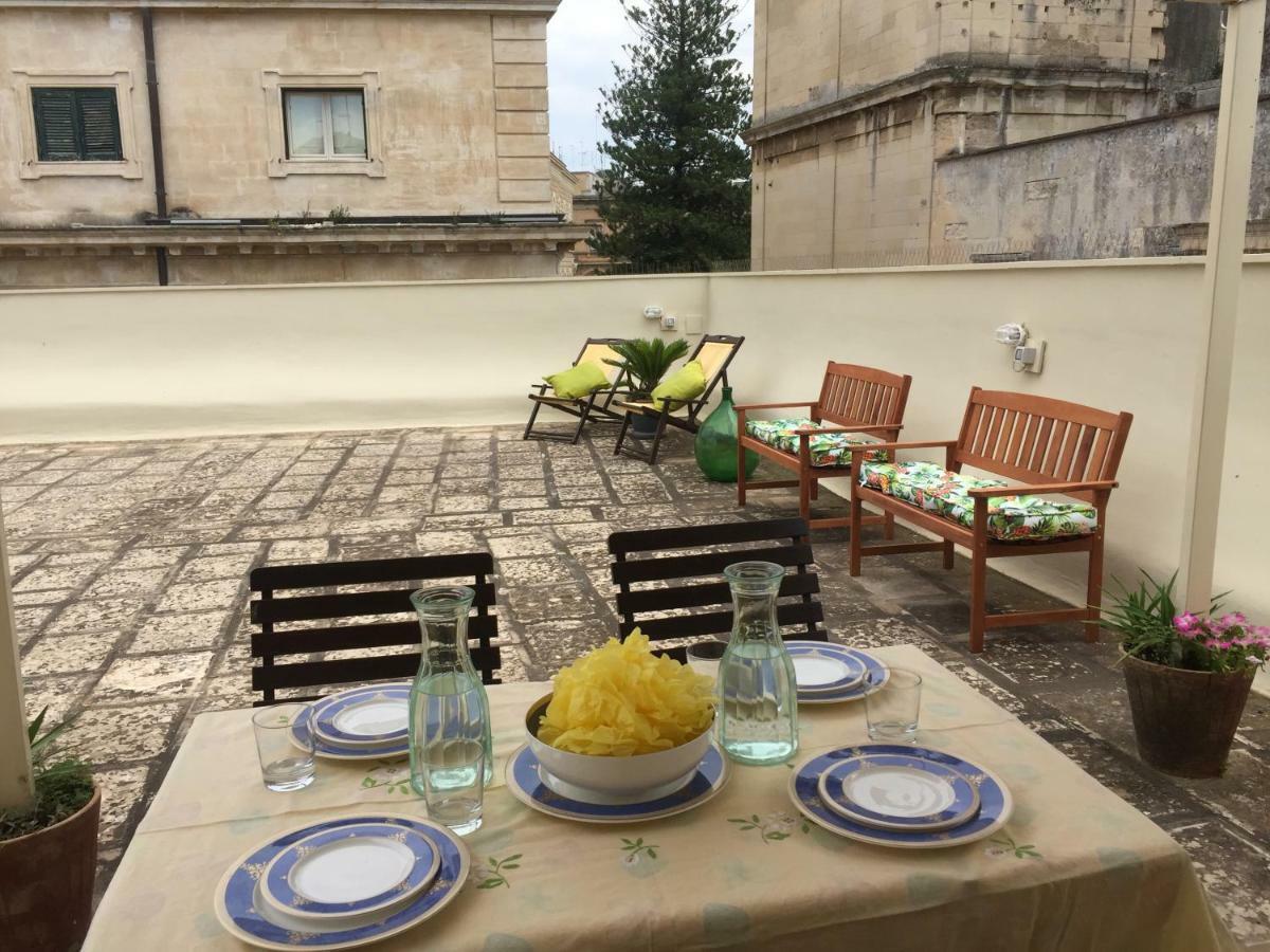 Historic Terrace Apartamento Lecce Exterior foto